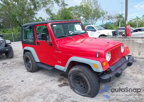1998 Jeep Wrangler Se from USA, damaged, VIN 1J4FY29P3WP805161